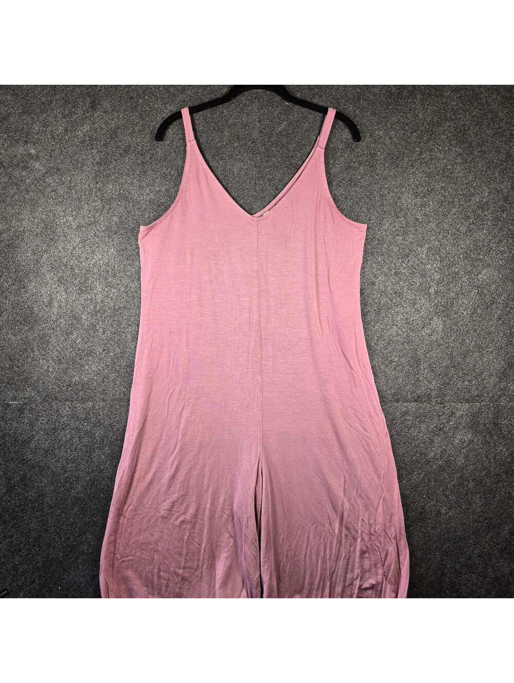 Athleta Sugarplum Mauve Nighttime Bliss Sleep Romper Luxe Stretch Cozy Light